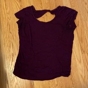 Purple lightweight top